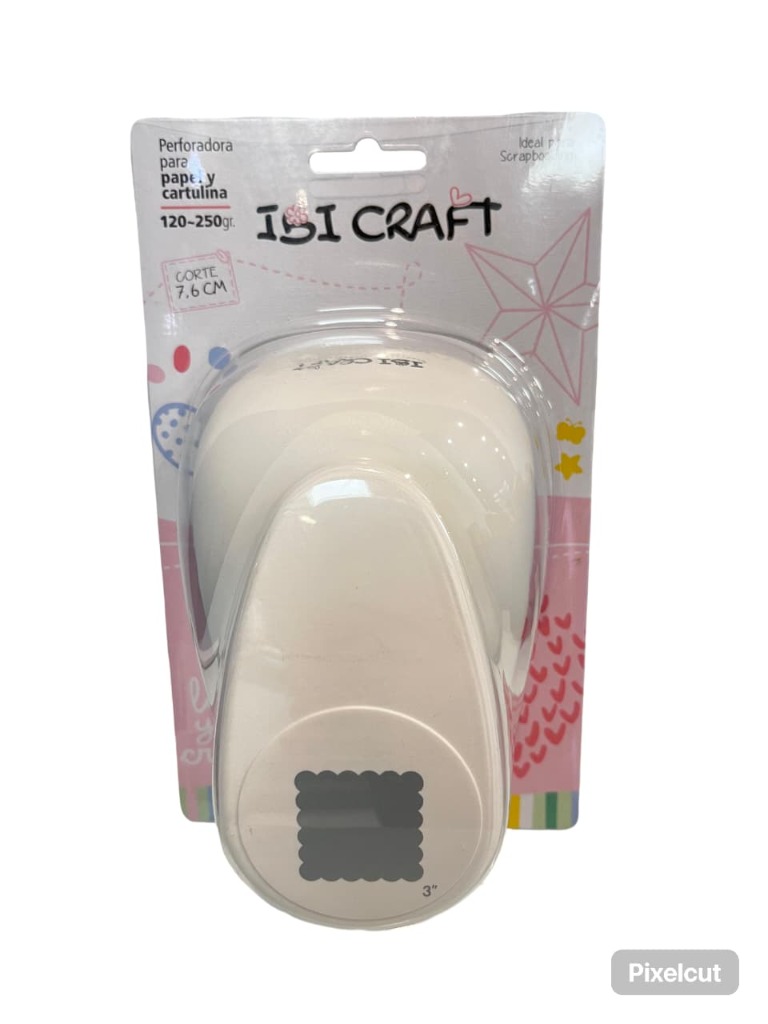 PERFORADORA C/FORMA 75mm.ESTAMPILLA IBI